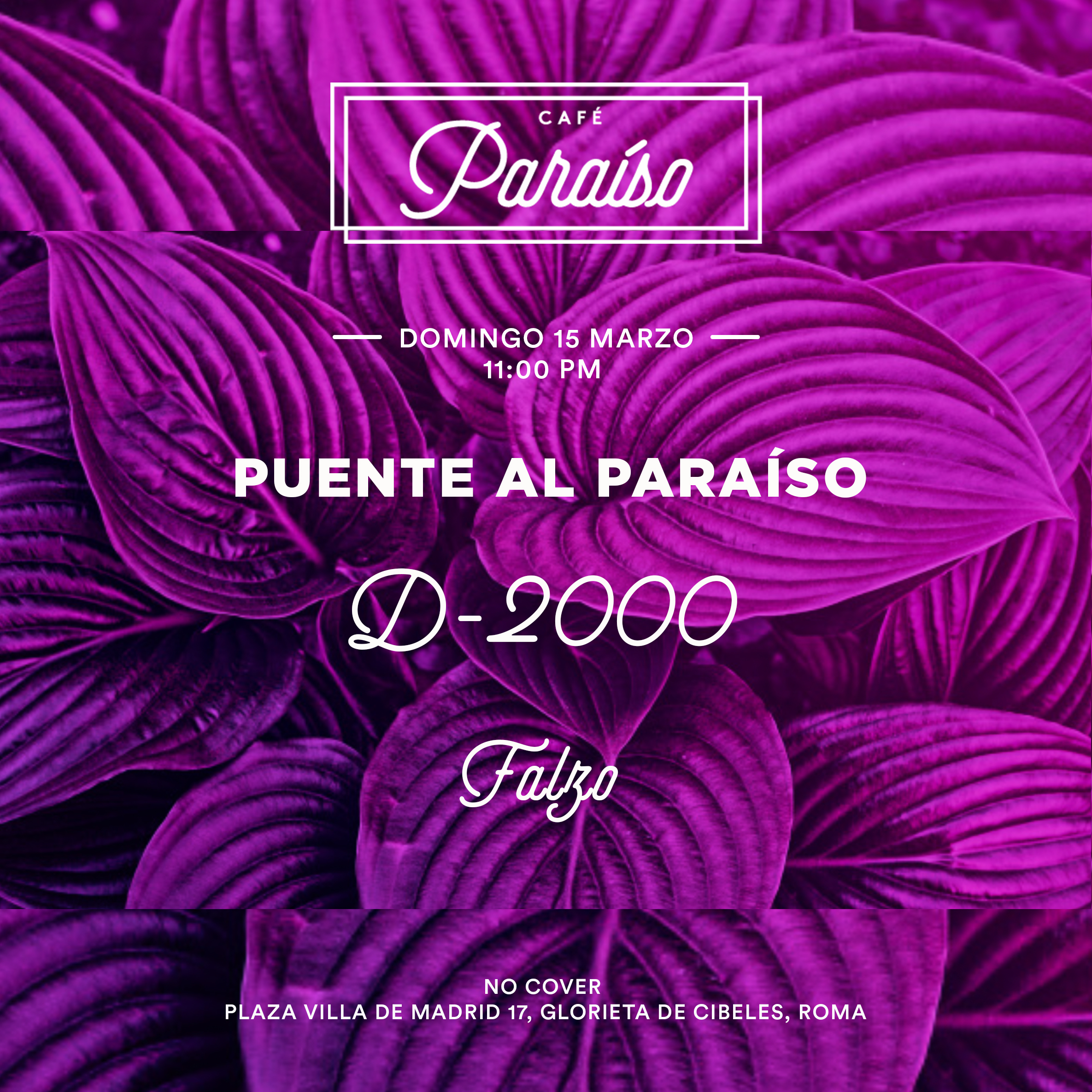 Archipiélago — Café Paraíso 15 marzo
