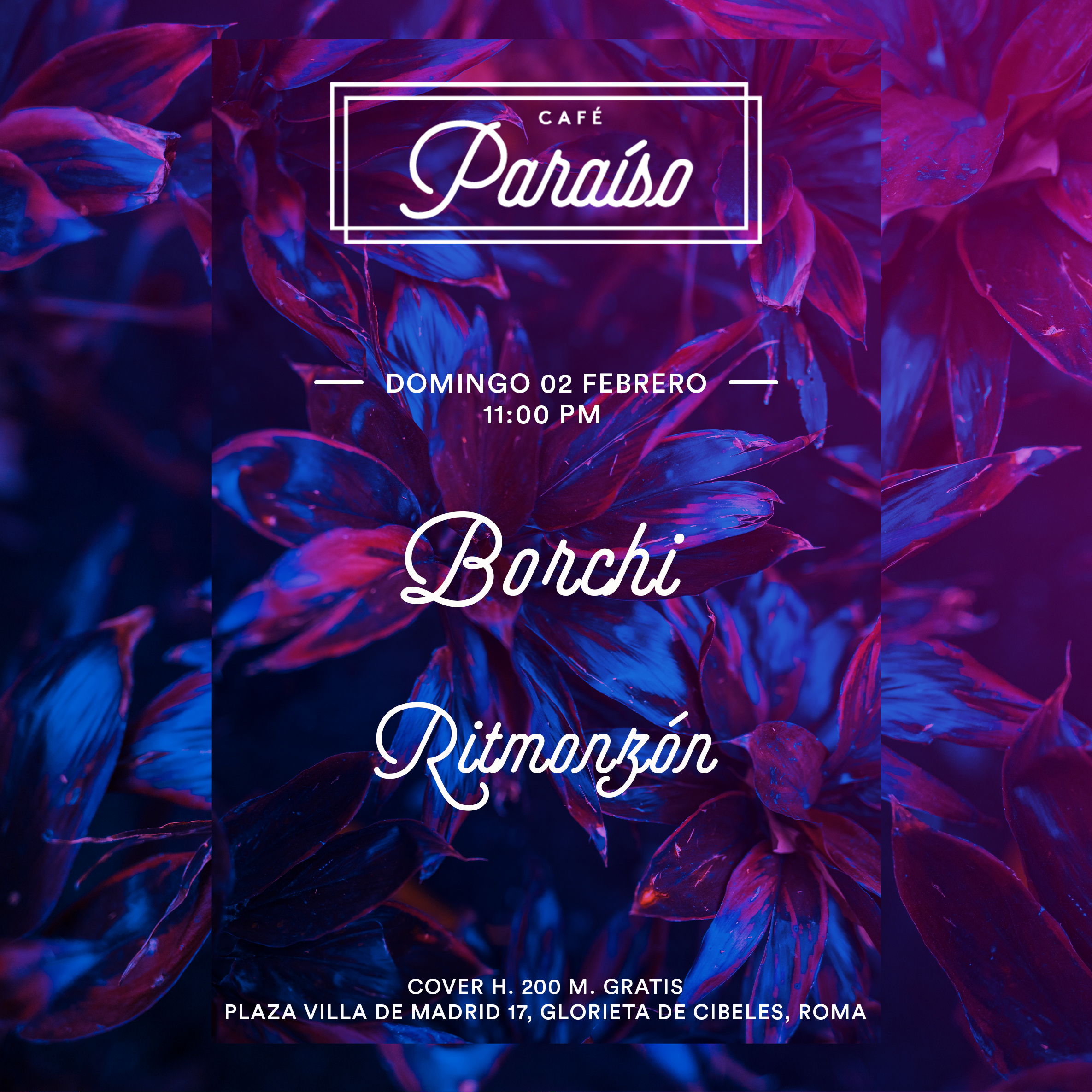 Archipiélago — Café Paraíso 2 febrero