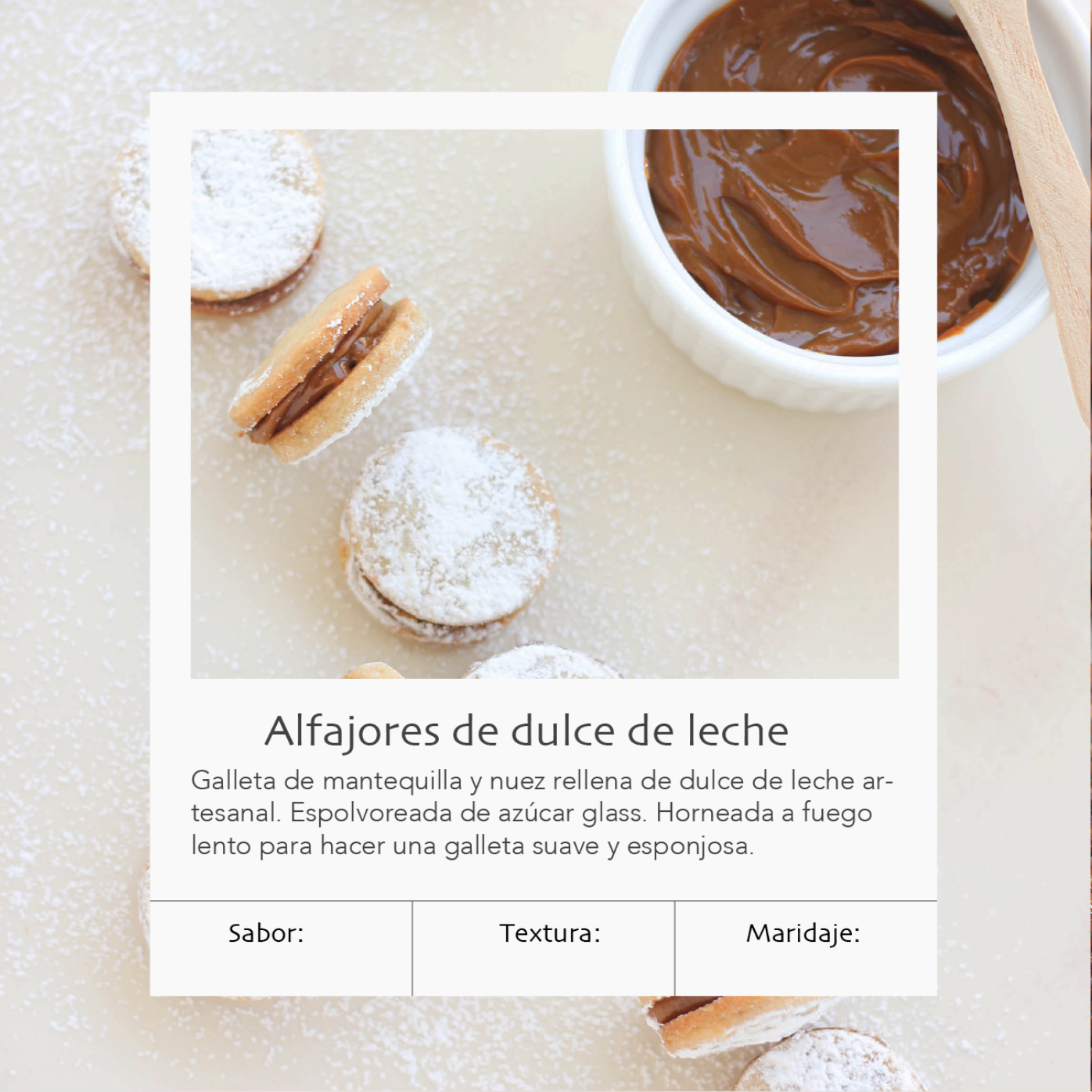 Kukki — Alfajores de Dulce de Leche