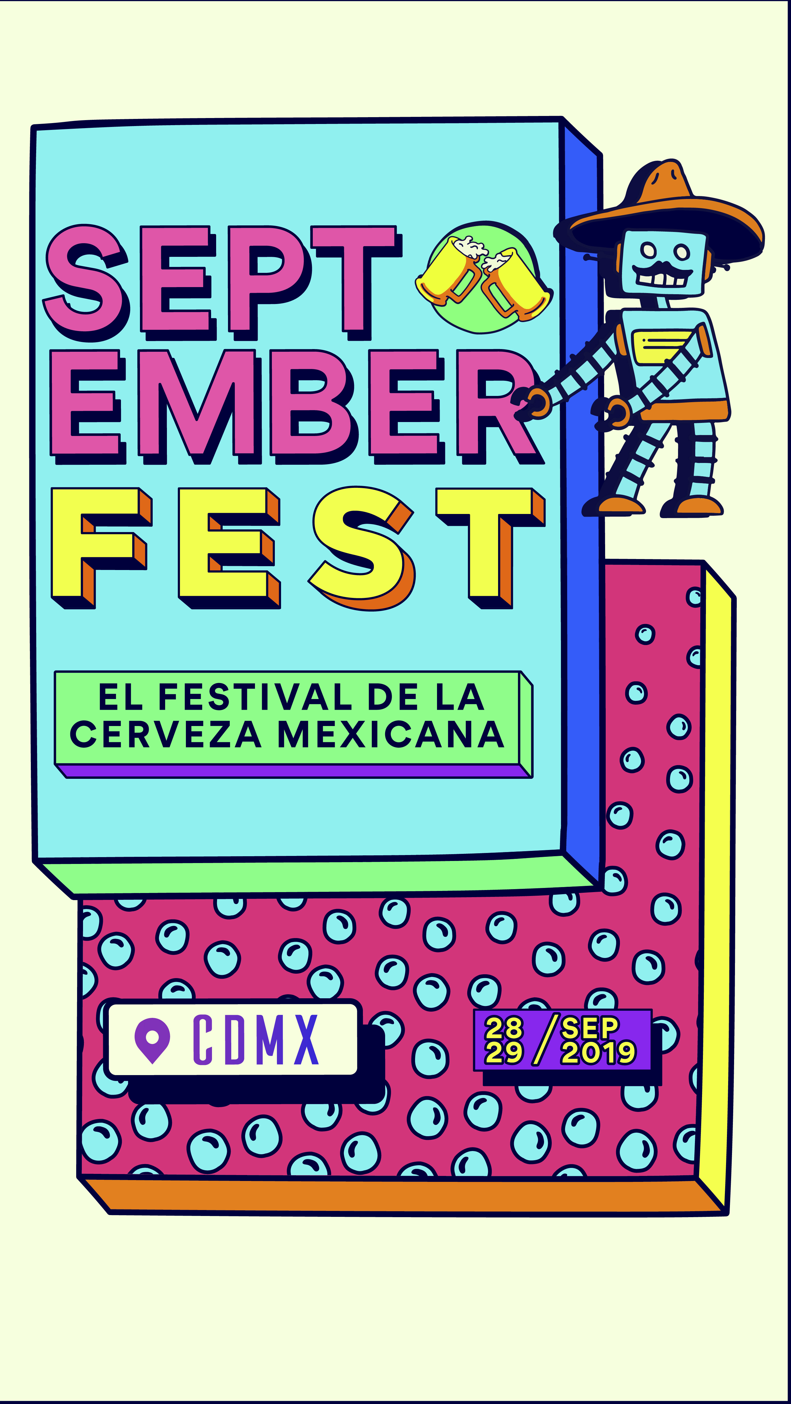 Septemberfest — logotipo 3D