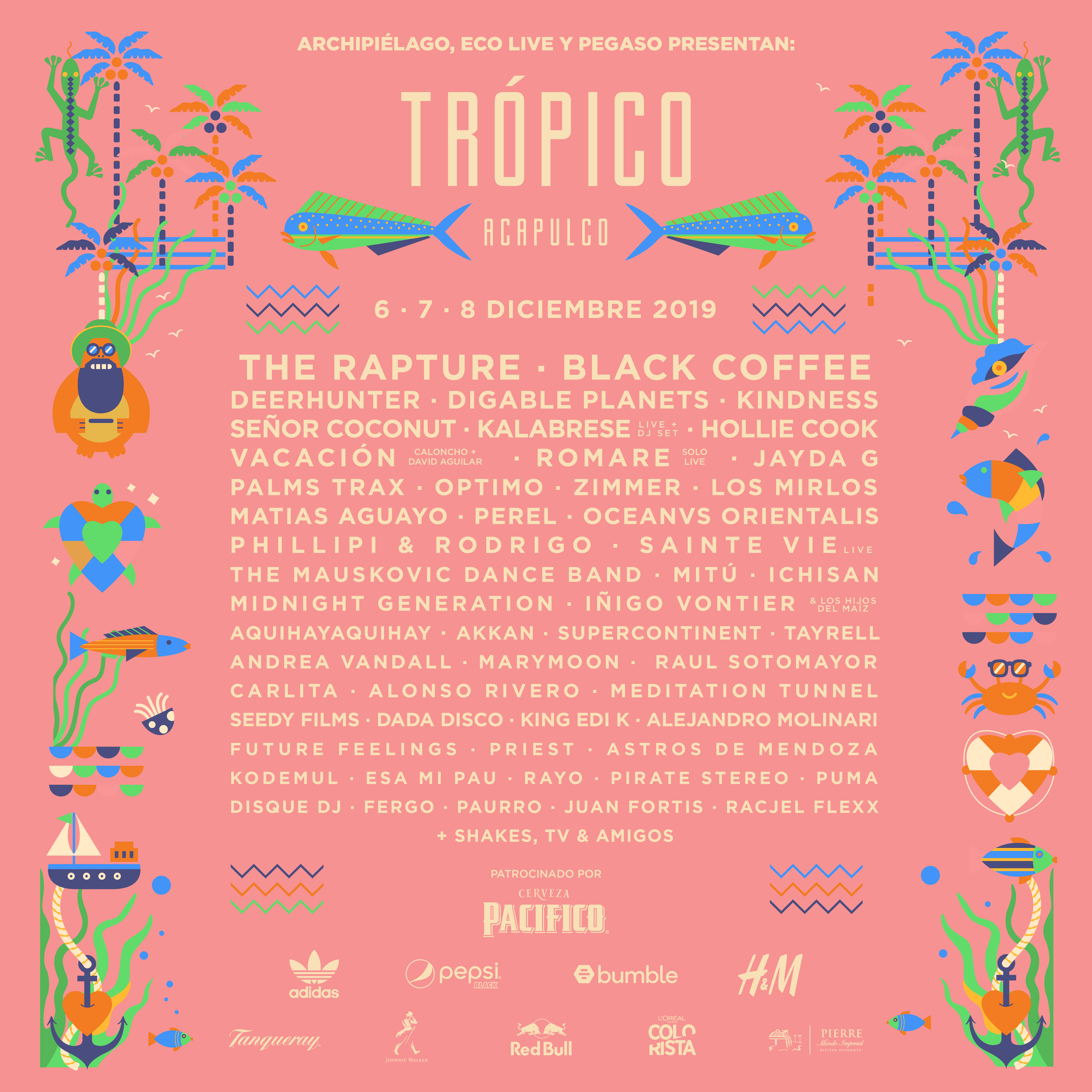 Trópico — cartel del festival