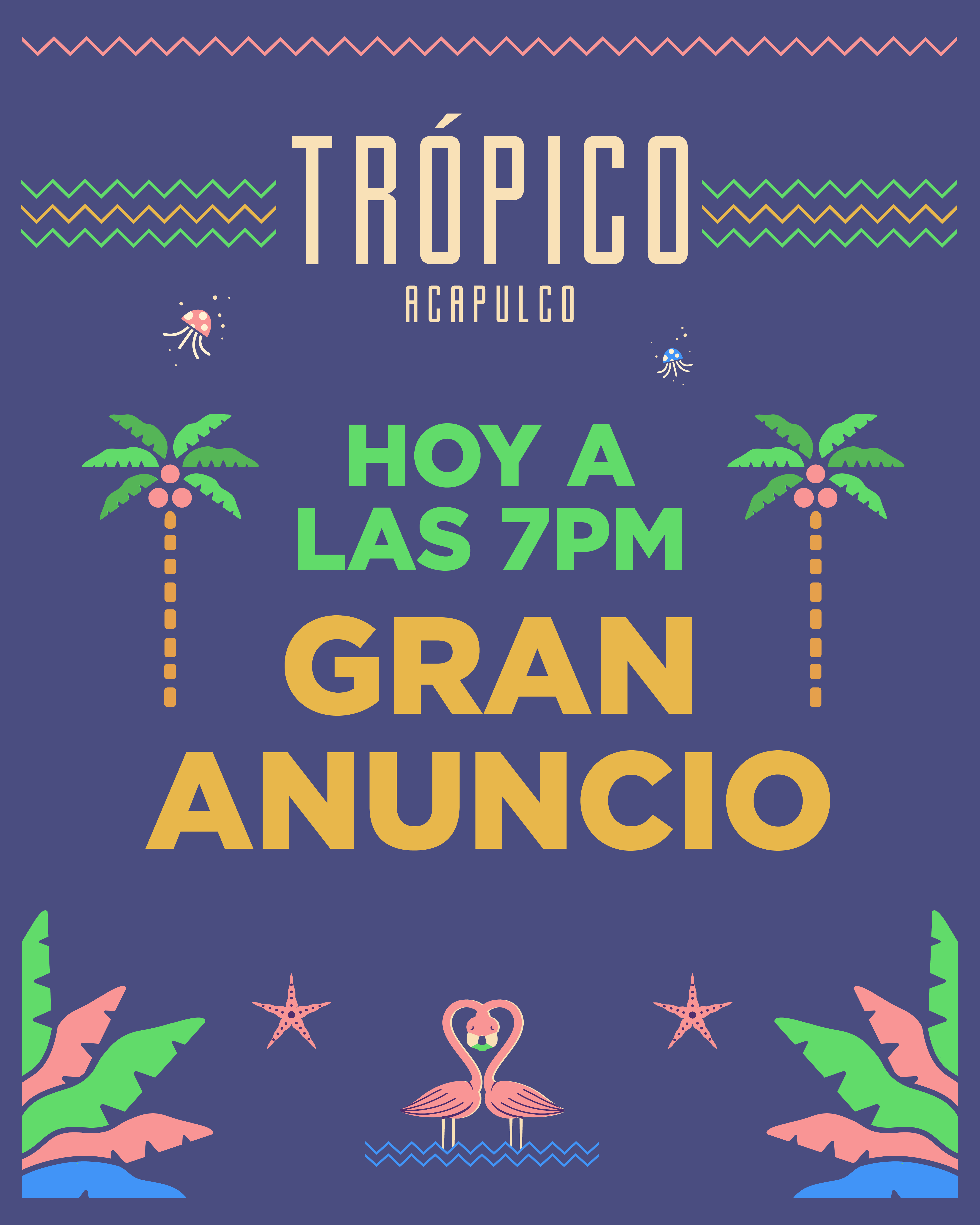 Trópico — gran anuncio