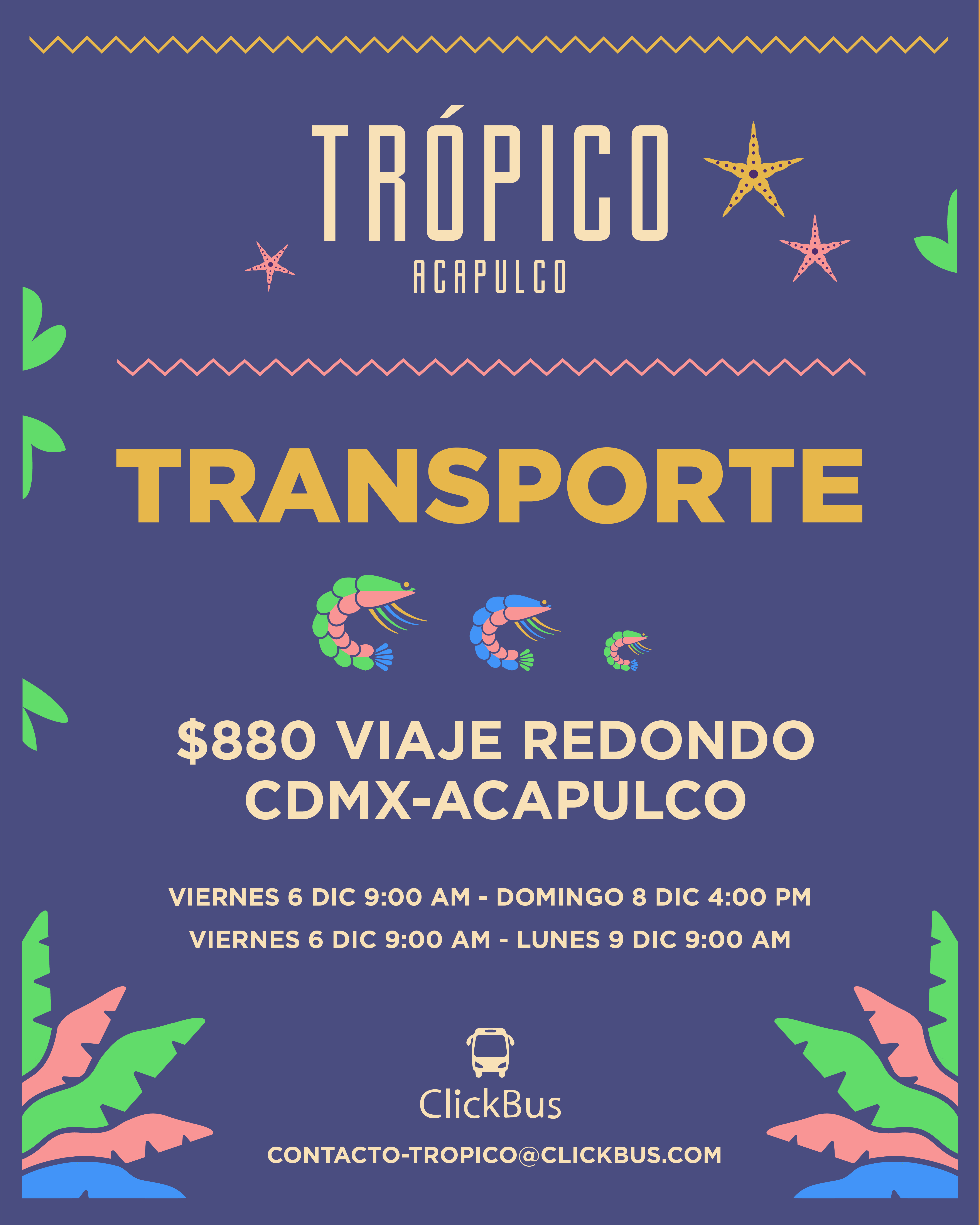 Trópico — material gráfico