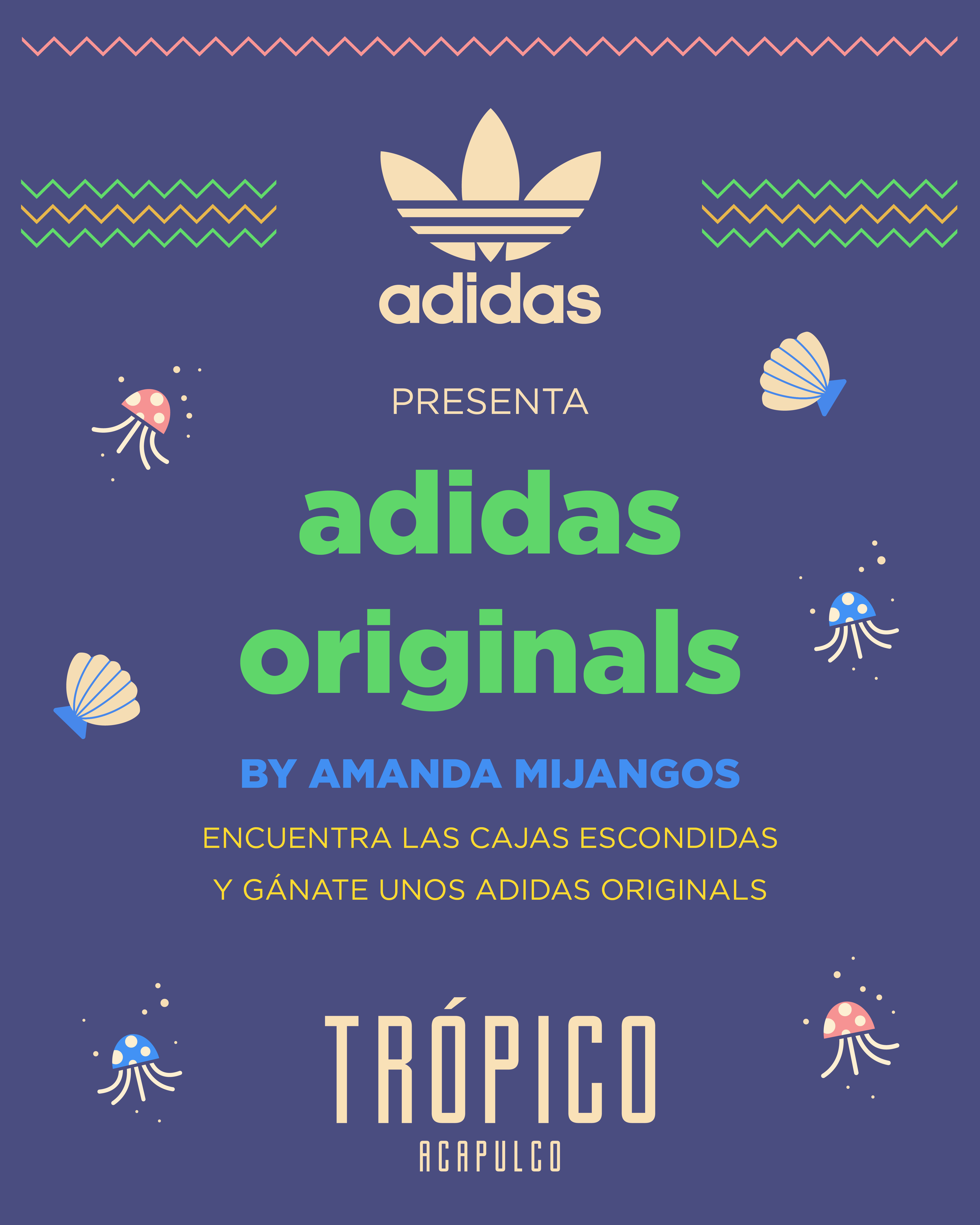 Trópico — activación Adidas Originals